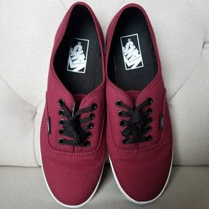 VANS Maroon Lo Pros